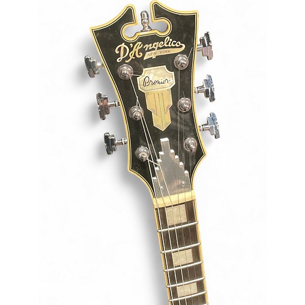 Used D'Angelico DAPDCVSBCSCB9EX 3 Color Sunburst Hollow Body Electric Guitar