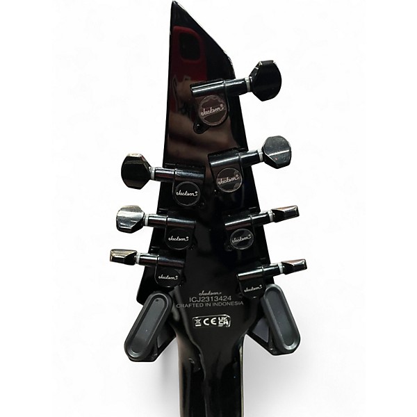 Used Jackson SLATX7Q MS Trans Blue Solid Body Electric Guitar