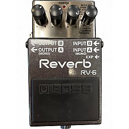 Used BOSS RV6 Digital Reverb Effect Pedal