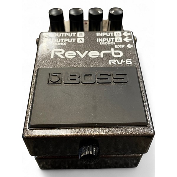 Used BOSS RV6 Digital Reverb Effect Pedal
