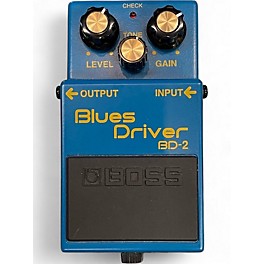 Used BOSS BD2 Blues Driver Effect Pedal