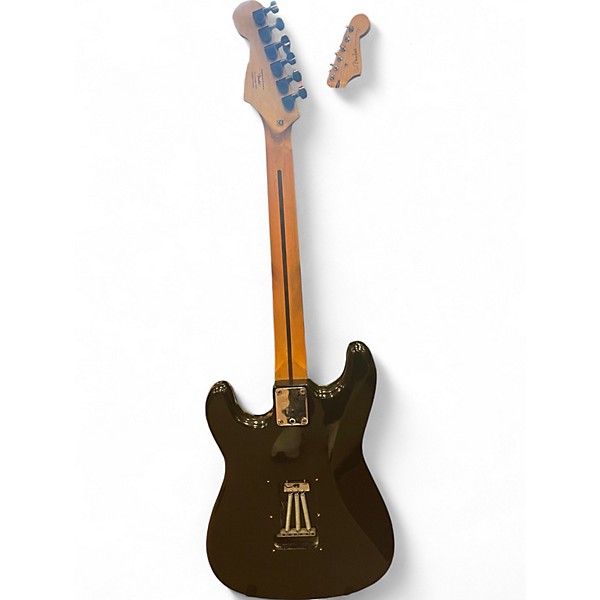 Used Miscellaneous DOUBLE CUT Black Solid Body Electric Guitar