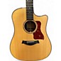 Used 2004 Taylor 710CE Natural Acoustic Electric Guitar thumbnail