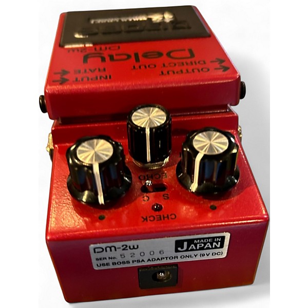 Used BOSS DM2W Delay Waza Craft Effect Pedal | Guitar Center