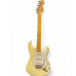 Used Fender Standard Stratocaster Olympic White Solid Body Electric Guitar