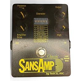 Used Tech 21 sansamp classic Effect Pedal