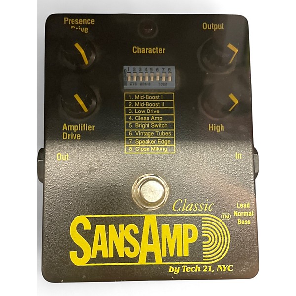 SansAmp classic Tech21 ※classic表記前品 Meet the new Tech 21 SansAmp Classic, same as the old