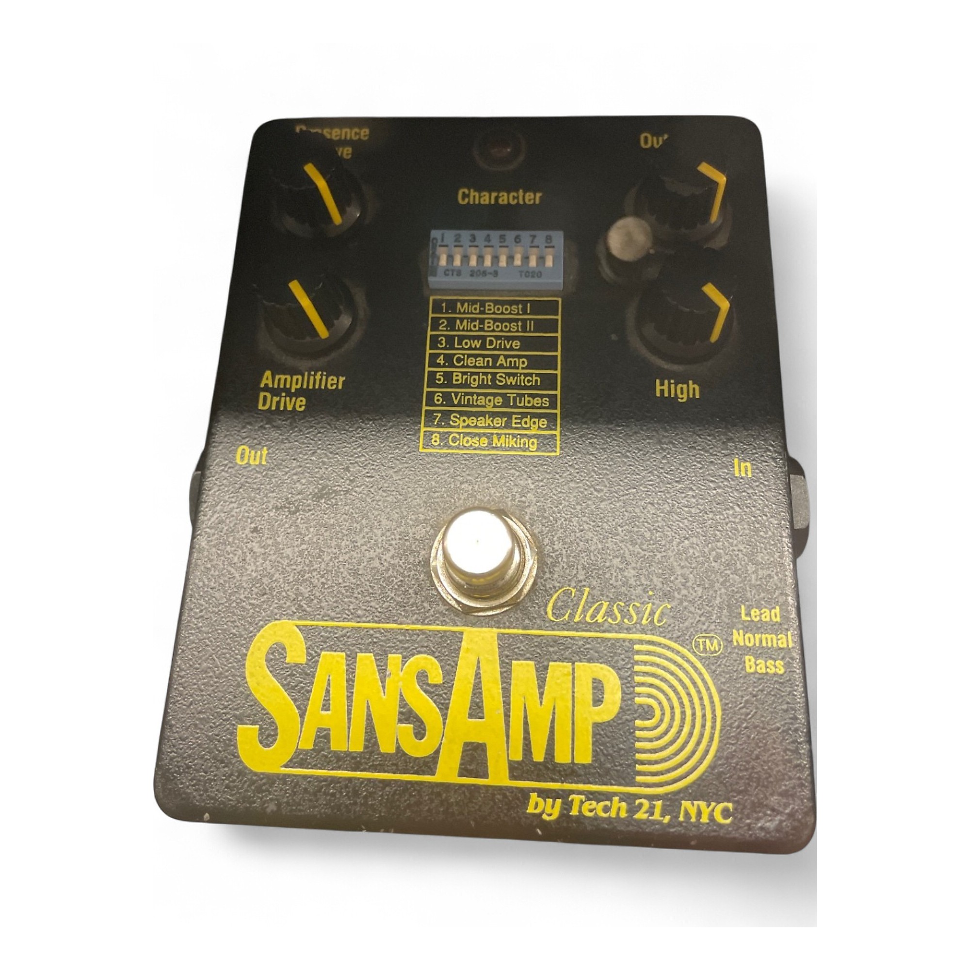 Tech 21 SansAmp Classic （ジャンク品扱い） ジャンク】Tech 21 Sansamp Classic