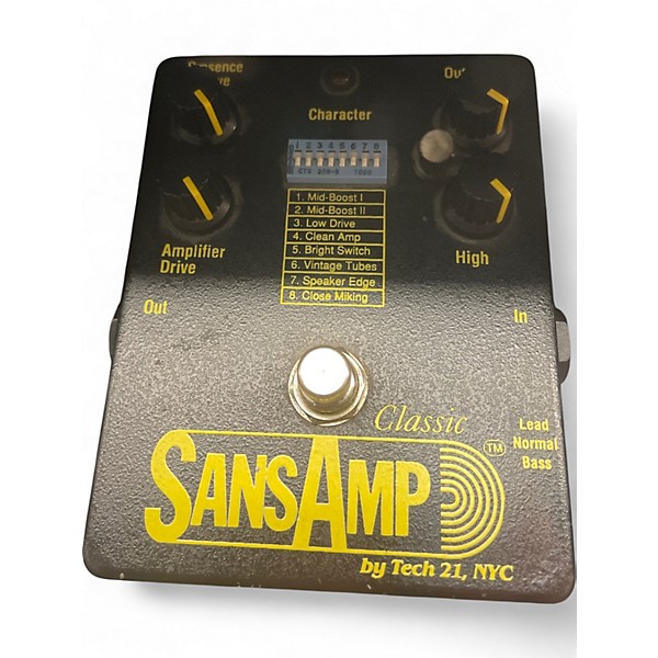 Used Tech 21 sansamp classic Effect Pedal | Guitar Center