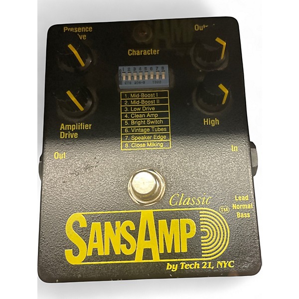 Used Tech 21 sansamp classic Effect Pedal | Guitar Center
