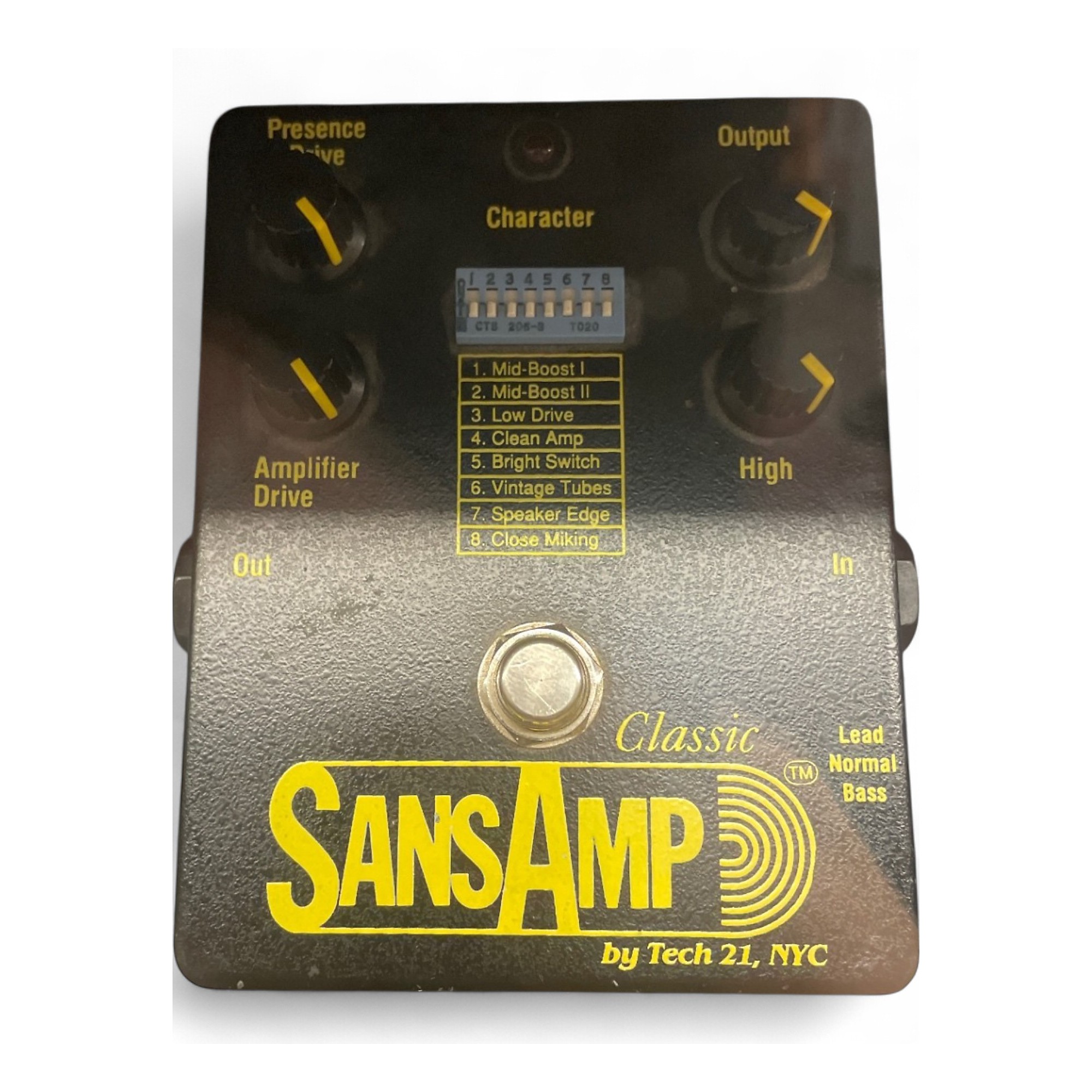 値下げ可!Tech21 sansamp classic 初期 Used Tech 21 sansamp classic Effect Pedal | Guitar Center