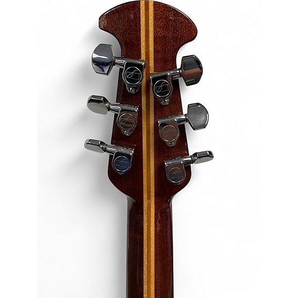 Used 1980s Ovation 1121-1 Sunburst Acoustic Electric Guitar