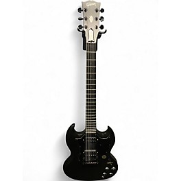 Used Gibson SG RAVEN Black Solid Body Electric Guitar