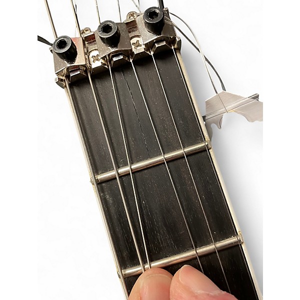 Used Epiphone Brendon Small Thunderhorse Explorer Silverburst Solid Body Electric Guitar