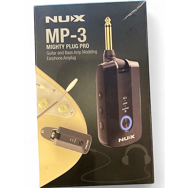 【中古】NUX MIGHTY PLUG PRO MP-3 NUX Mighty Plug Pro MP-3 Headphone Amp + USB Interface for