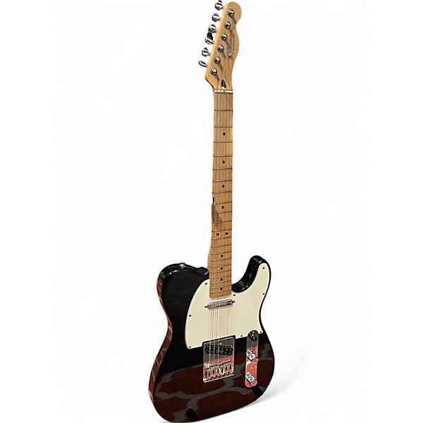 Used 2017 Fender Standard Telecaster Black Solid Body Electric Guitar