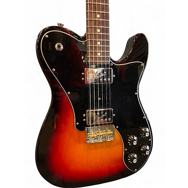 Used Fender American Professional II Telecaster Deluxe 3 Color Sunburst Solid Body Electric Guitar
