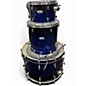 Used Pearl 3 Piece decade maple blue fade Drum Kit