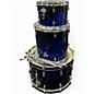 Used Pearl 3 Piece decade maple blue fade Drum Kit