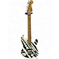 Used EVH Stripe Series Circles Black and White Solid Body Electric Guitar thumbnail