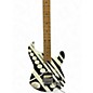 Used EVH Stripe Series Circles Black and White Solid Body Electric Guitar