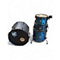 Used SJC Drums 4 Piece Pathfinder Moon Blue Drum Kit thumbnail