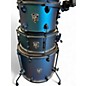 Used SJC Drums 4 Piece Pathfinder Moon Blue Drum Kit