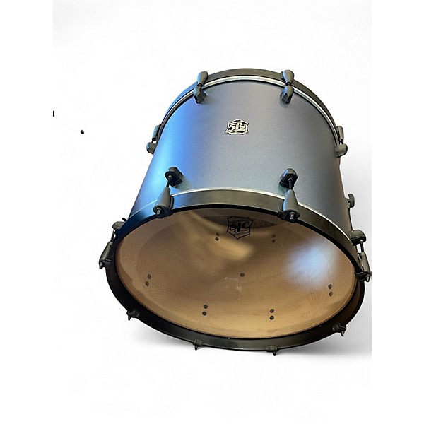 Used SJC Drums 4 Piece Pathfinder Moon Blue Drum Kit