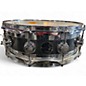Used 2002 DW 14X5.5 Collector's Series Snare Black Drum