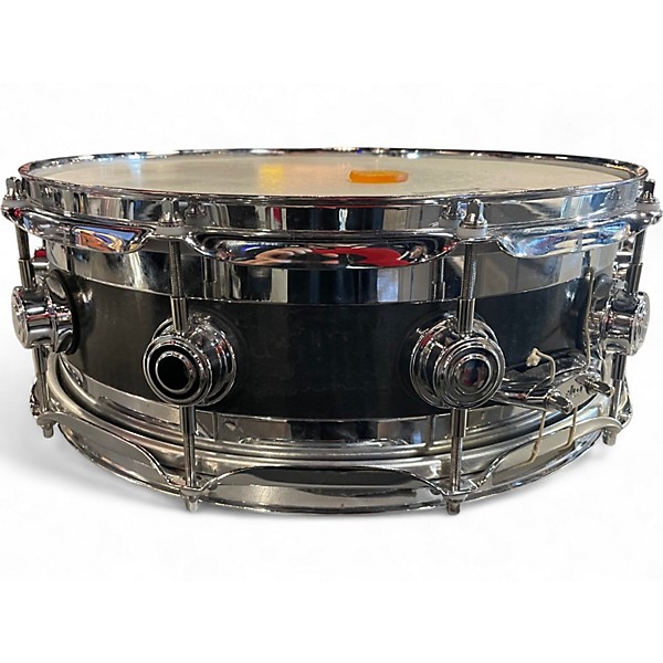 Used 2002 DW 14X5.5 Collector's Series Snare Black Drum