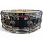 Used 2002 DW 14X5.5 Collector's Series Snare Black Drum