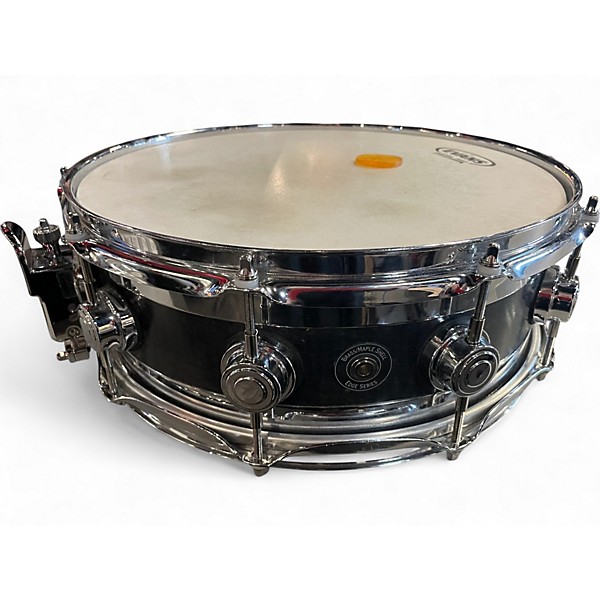 Used 2002 DW 14X5.5 Collector's Series Snare Black Drum