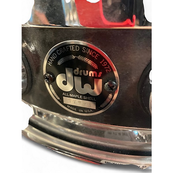 Used 2002 DW 14X5.5 Collector's Series Snare Black Drum