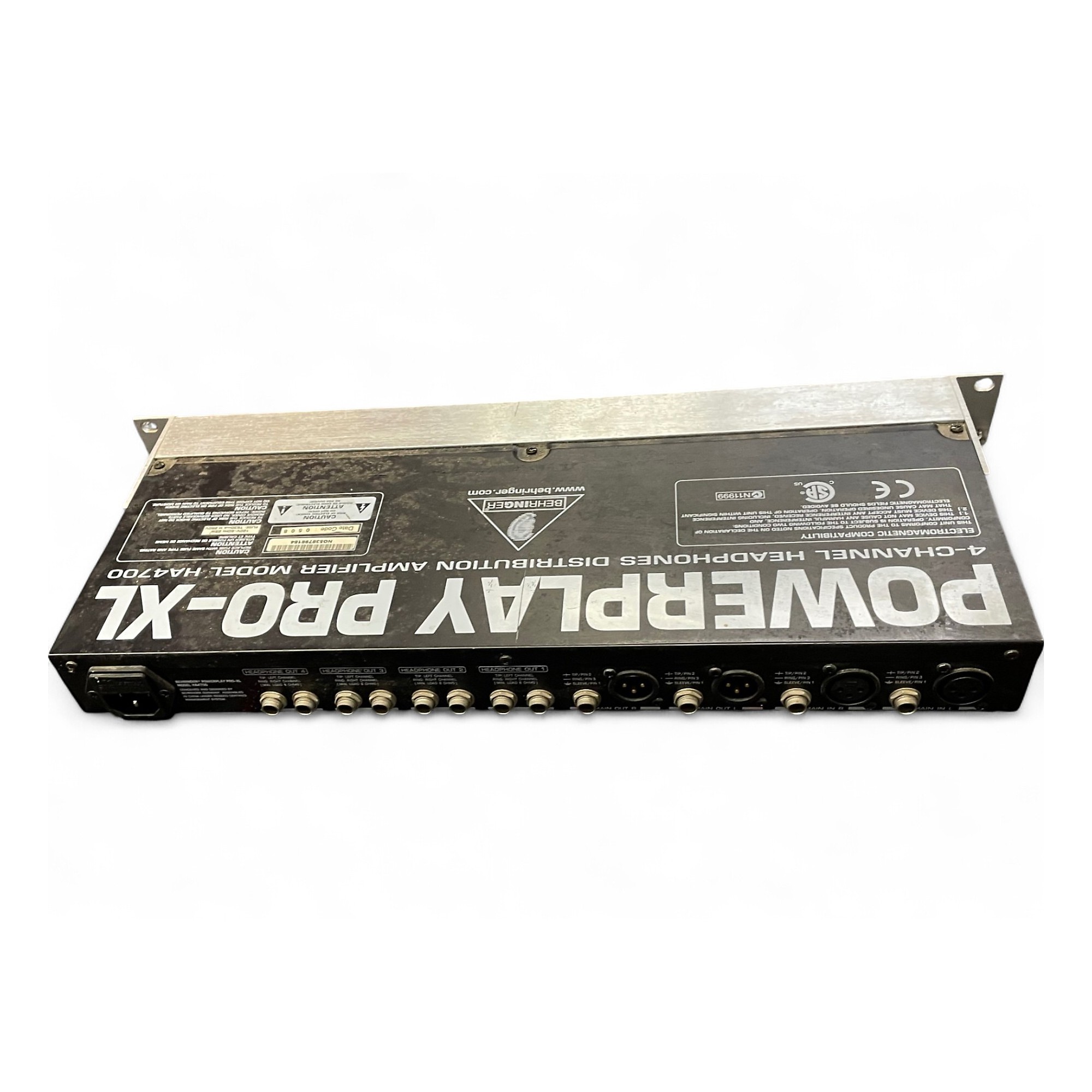 BEHRINGER ベリンガー POWERPLAY PRO-XL HA4700 Behringer PowerPlay Pro-XL HA4700 4-Channel Amplifier | eBay