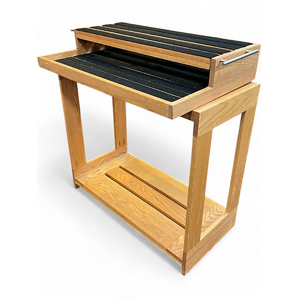 Used Bbm Customs STUDIO AMP AND PEDAL BOARD (SOLID OAK) Misc Stand