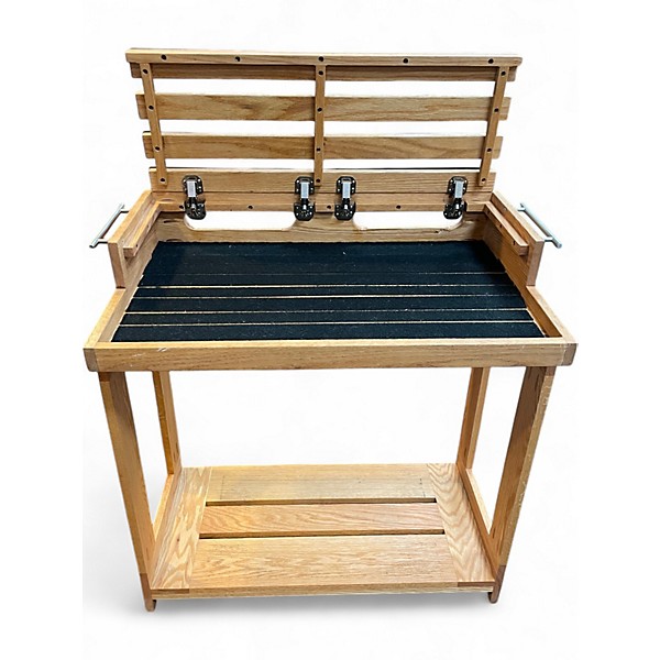 Used Bbm Customs STUDIO AMP AND PEDAL BOARD (SOLID OAK) Misc Stand