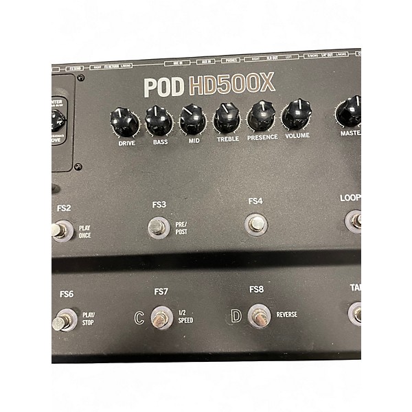 Used Line 6 Pod HD500X Amp Modeler Effect Processor
