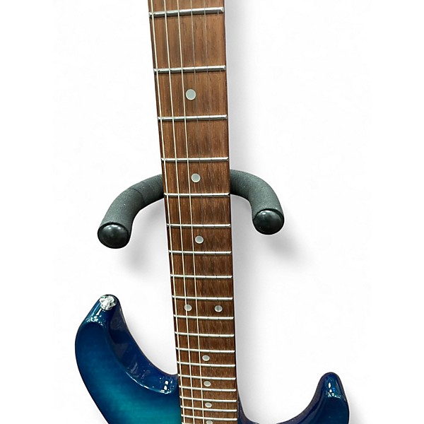 Used Ibanez AZ24S1F Standard Turquoise Solid Body Electric Guitar