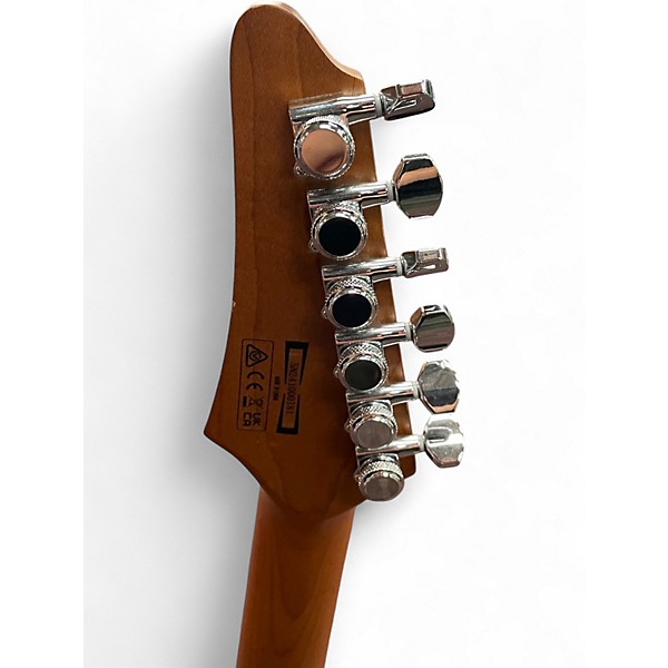 Used Ibanez AZ24S1F Standard Turquoise Solid Body Electric Guitar