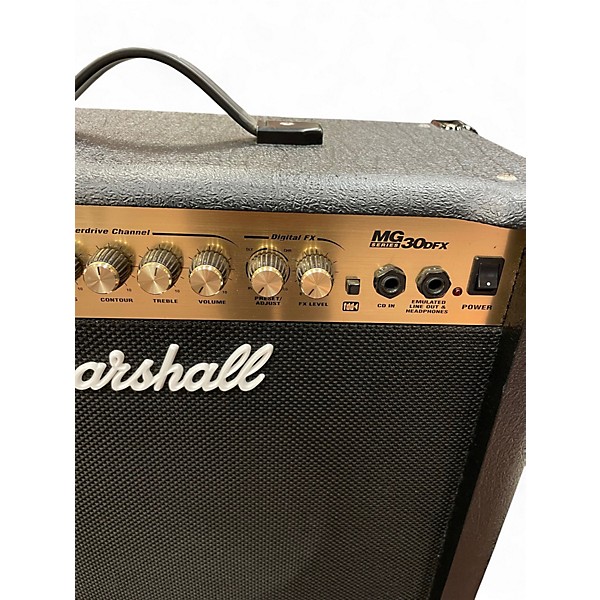 Used 2007 Marshall MG30DFX 1x10 30W Guitar Combo Amp