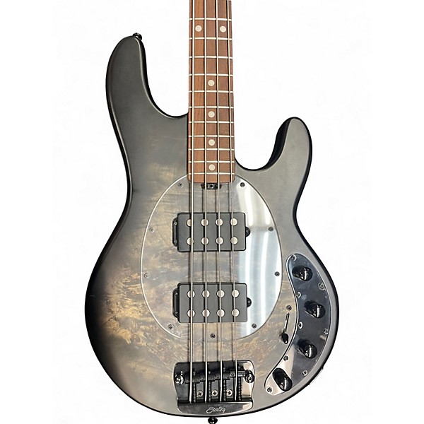 Used Sterling by Music Man ray34 HH burl Electric Bass Guitar