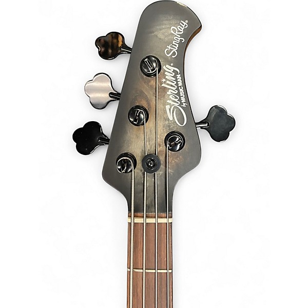 Used Sterling by Music Man ray34 HH burl Electric Bass Guitar