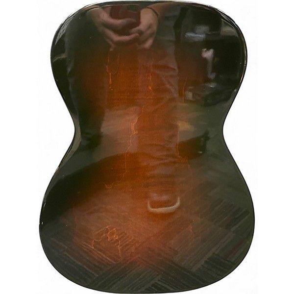 Used Dobro F60 flame maple Resonator Guitar