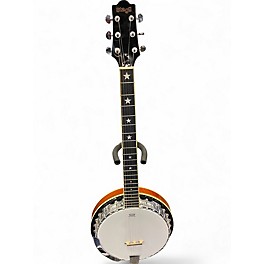 Used Stagg 6 STRING DELUXE BLUEGRASS BANJO Mahogany Banjo