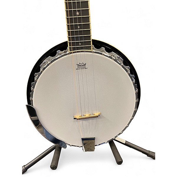 Used Stagg 6 STRING DELUXE BLUEGRASS BANJO Mahogany Banjo