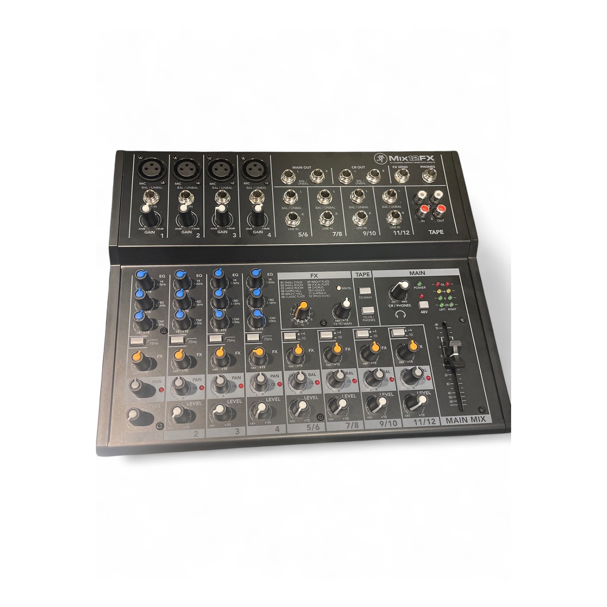 02 mackie mix12FX ミキサー Amazon.com: Mackie Mix12FX 12-Channel Compact Mixer with