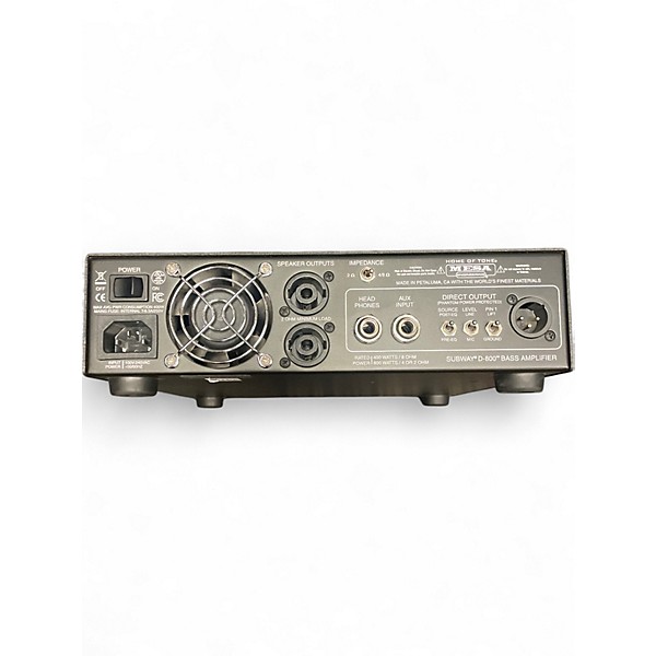 Used MESA/Boogie SUBWAY D 800 Bass Amp Head