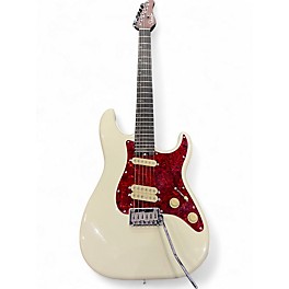Used Schecter Guitar Research MV-6 Alpine White Solid Body Electric Guitar