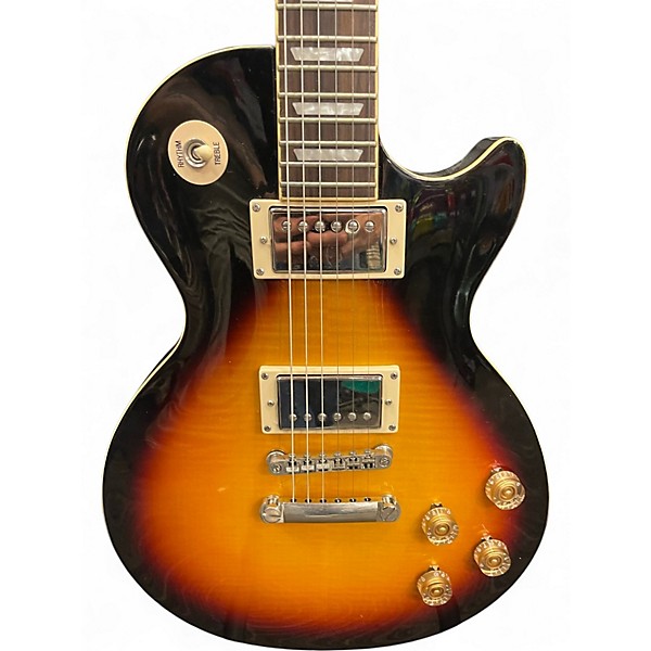 Epiphone Les Paul Tribute Plus 1960 Midnight Ebony Black ME