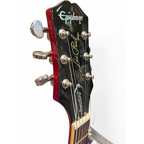 Used Epiphone Les Paul Standard Iced Tea Solid Body Electric Guitar